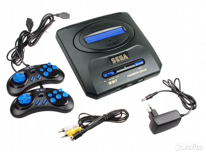 Sega Magistr Drive 2 (252 встроенные игры)