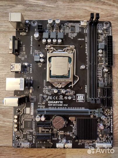 Продам материнскую плату gigabyte ga-h110-s2