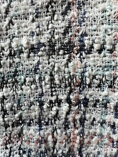 Платье твидовое s