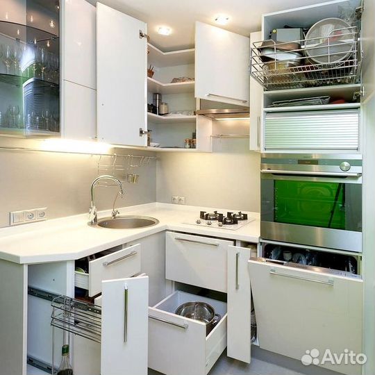 Кухня по вашим размерам на заказ