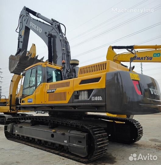 Гусеничный экскаватор Volvo EC480DL, 2022