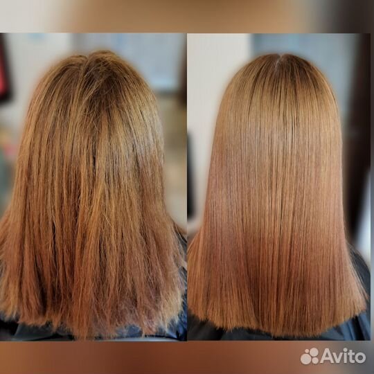 Кератиновое выпрямление волос,ботокс для волос