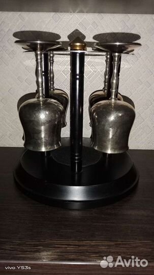 Серебряные бокалы от сбербанка