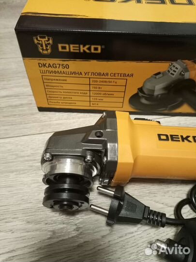 Ушм болгарка Deko dkag750
