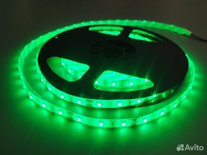 Светодиодная лента 60smd3528 12V Зеленый