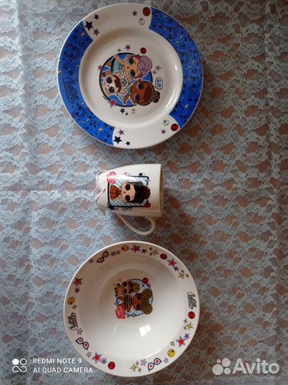 Набор детской посуды