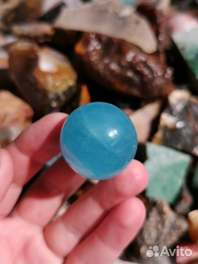 Аквамарин, шар