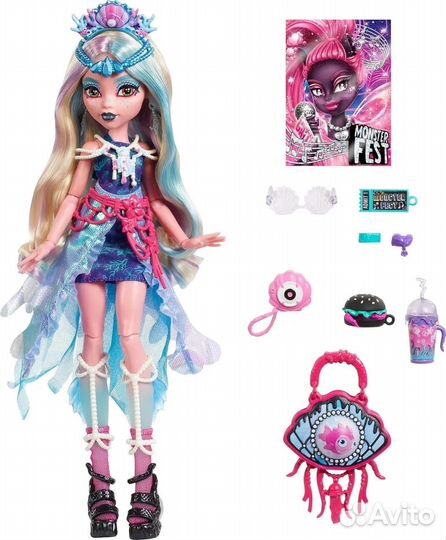 Кукла Monster High Fest Lagoona Blue Лагуна