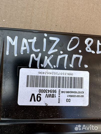 Эбу Daewoo Matiz 0.8 мех