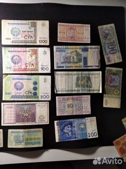 Банкноты разных стран