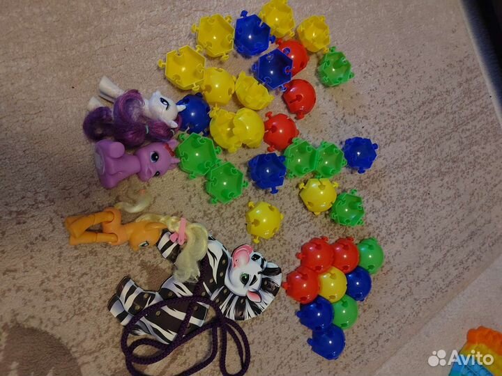 Игрушки пакетом для девочки