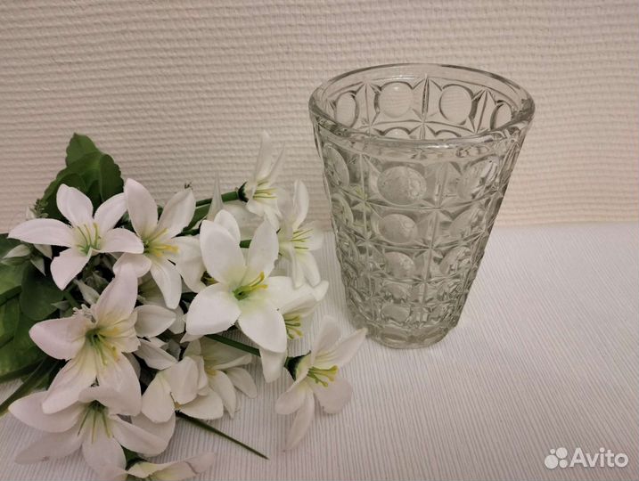 Хрустальная ваза винтаж СССР