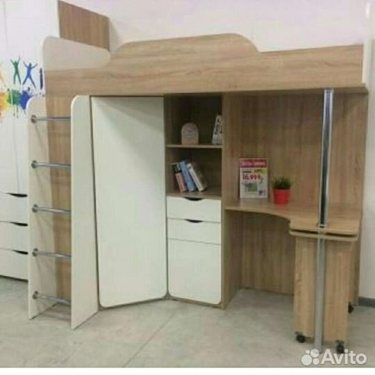 Кровать чердак