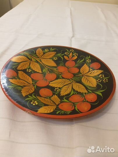 Тарелка хохлома