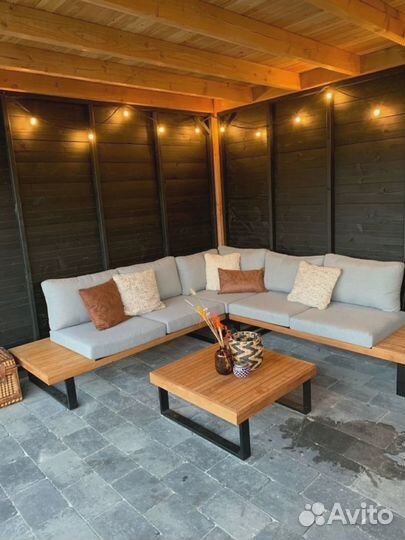 Садовая мебель (скамейки, столы, кресла)