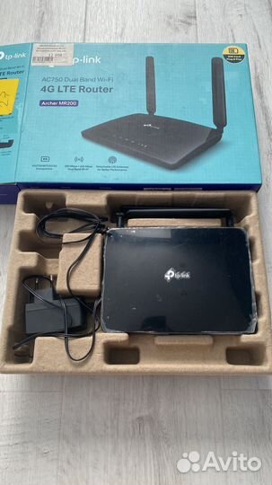 Симочный роутер tp link archer mr200