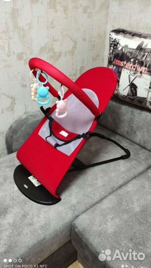 Детские качели шезлонг