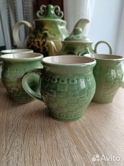 Набор чайников ссср,4коужки