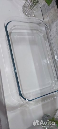 Стеклянная посуда для запекания