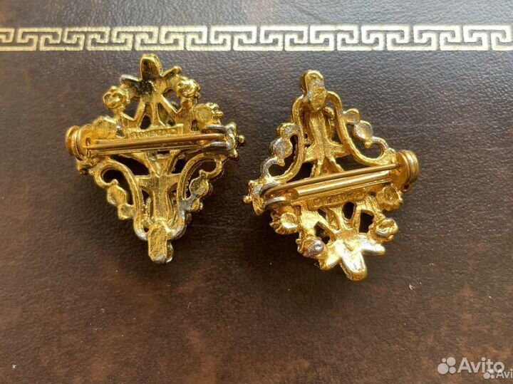 Брошь винтаж florenza Букет дворцовая