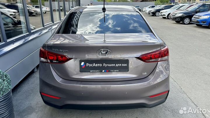 Hyundai Solaris 1.6 AT, 2018, 42 831 км