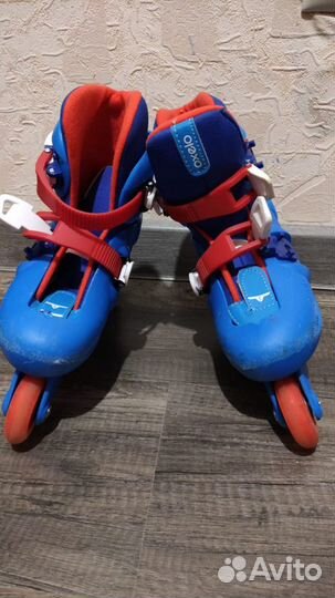 Роликовые коньки детские раздвижные