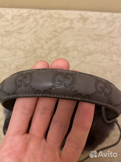 Меховые наушники Gucci (оригинал)