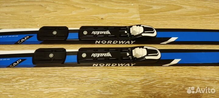 Комплект лыжный Nordway NNN 160см /лыжи+палки