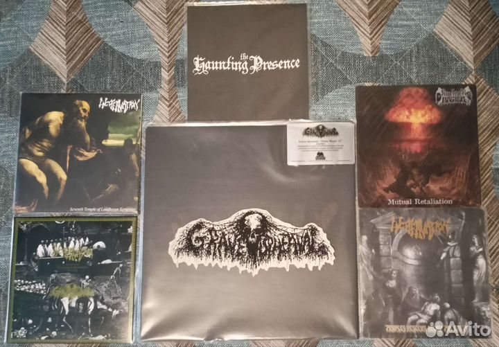 Encoffination, Grave Upheaval, Sepulchral Temple