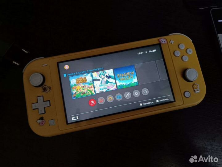 Nintendo switch lite с играми