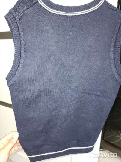 Школьный жилет для мальчика 