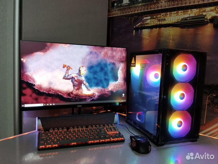 Игровой пк/Ryzen 5 5500/RTX 2060