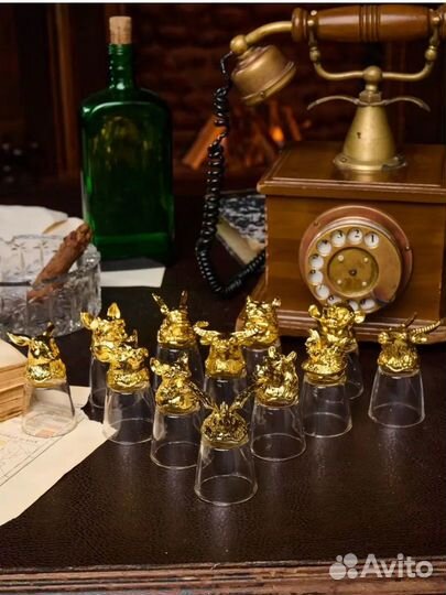 Рюмки стопки перевертыши набор
