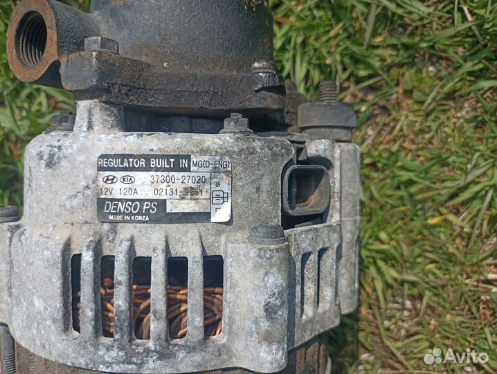 Генератор Киа, Хундай 2.0, 2.2 Crdi