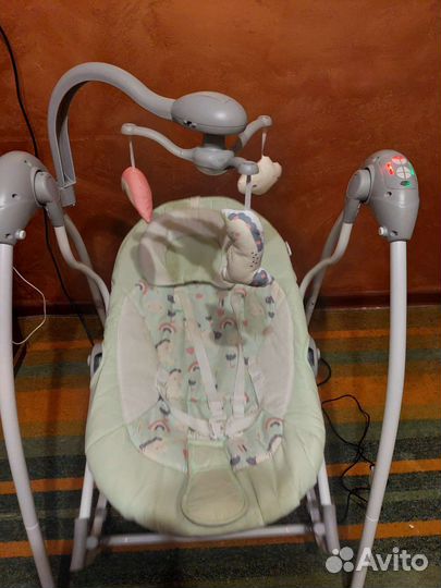 Детские электронные качели