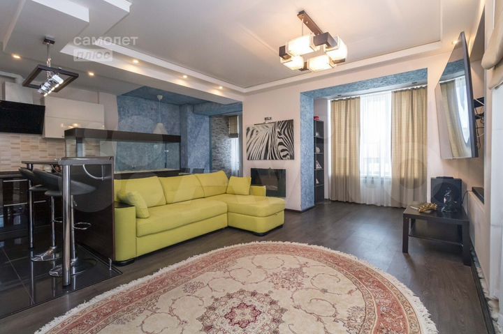 3-к. квартира, 108 м², 12/15 эт.