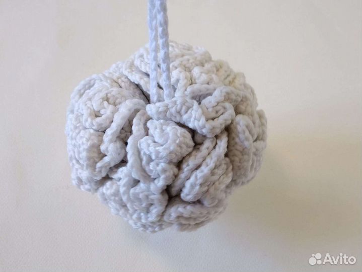 Мочалка ручной работы