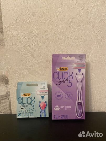 Бритвенные станок и кассеты Bic Flex 5, 3