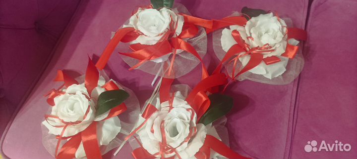 Свадебные аксессуары на машину