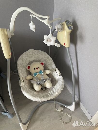 Детские электронные качели