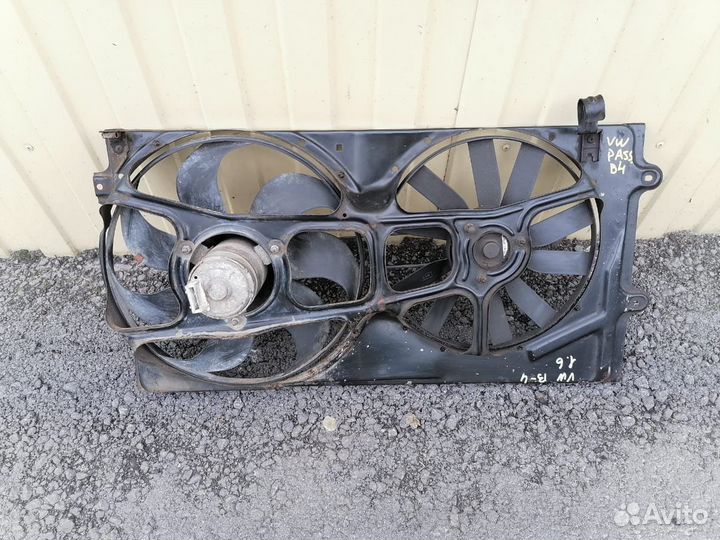 Блок вентиляторов VW Passat B4 1.6/1.8