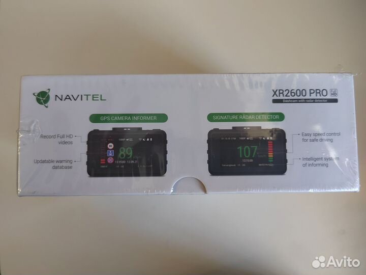 Видеорегистратор радар детектор Navitel XR2600pro