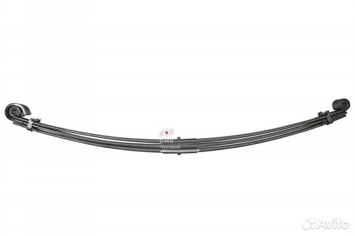 Рессора передняя 3-х л. маз-6516 с 2 ушами чмз