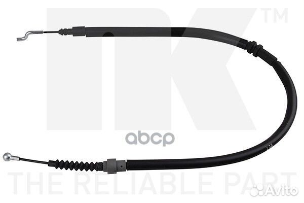 Трос ручника диск.VW Transporter 1,9-2,8L 97-04