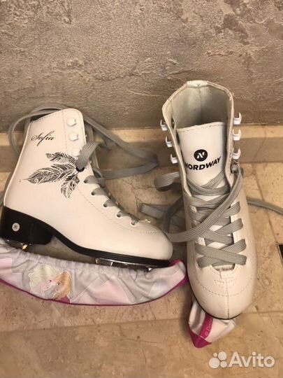 Коньки детские Nordway Sofia white 30