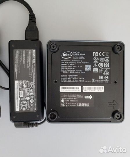 Intel Nuc10FNH i3-10110U/8/120ssd+500hdd