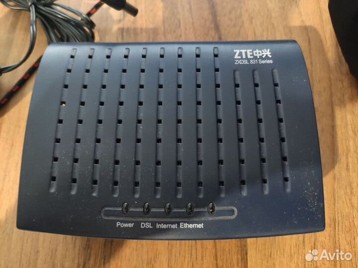 Adsl модем с блоком питания