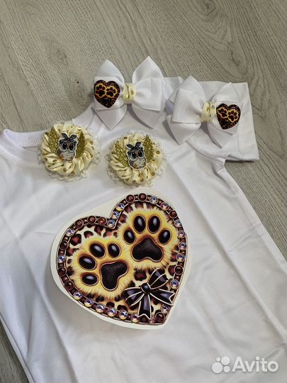 Футболка+бантики