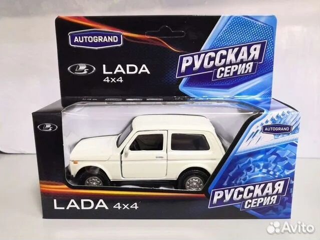 Модель Нива ваз 2121 белая