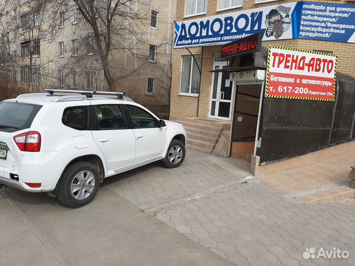 Багажник на крышу Nissan Terrano, аэро